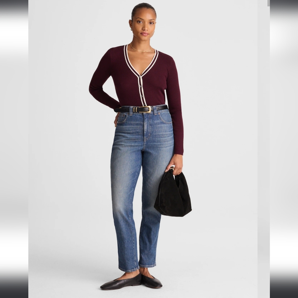 Madewell The Curvy Perfect Vintage Jean.